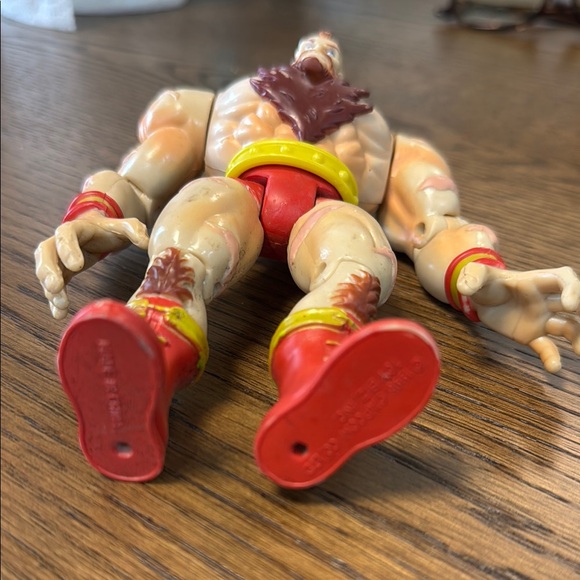 Street fighter 1998 Marvel Capcon Action Figure Zangief Vintage - Picture 2 of 5